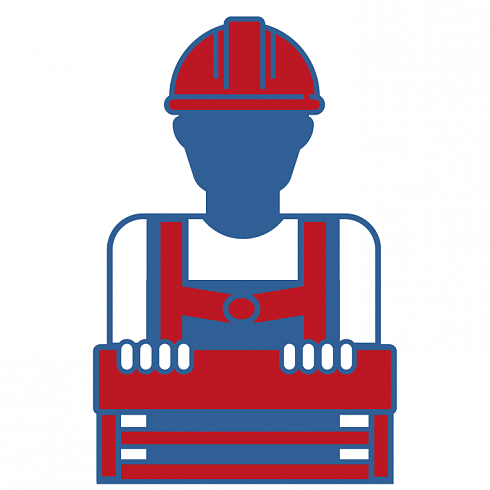 Рабочие люльки строительных фасадных подъёмников (профессиональная подготовка)